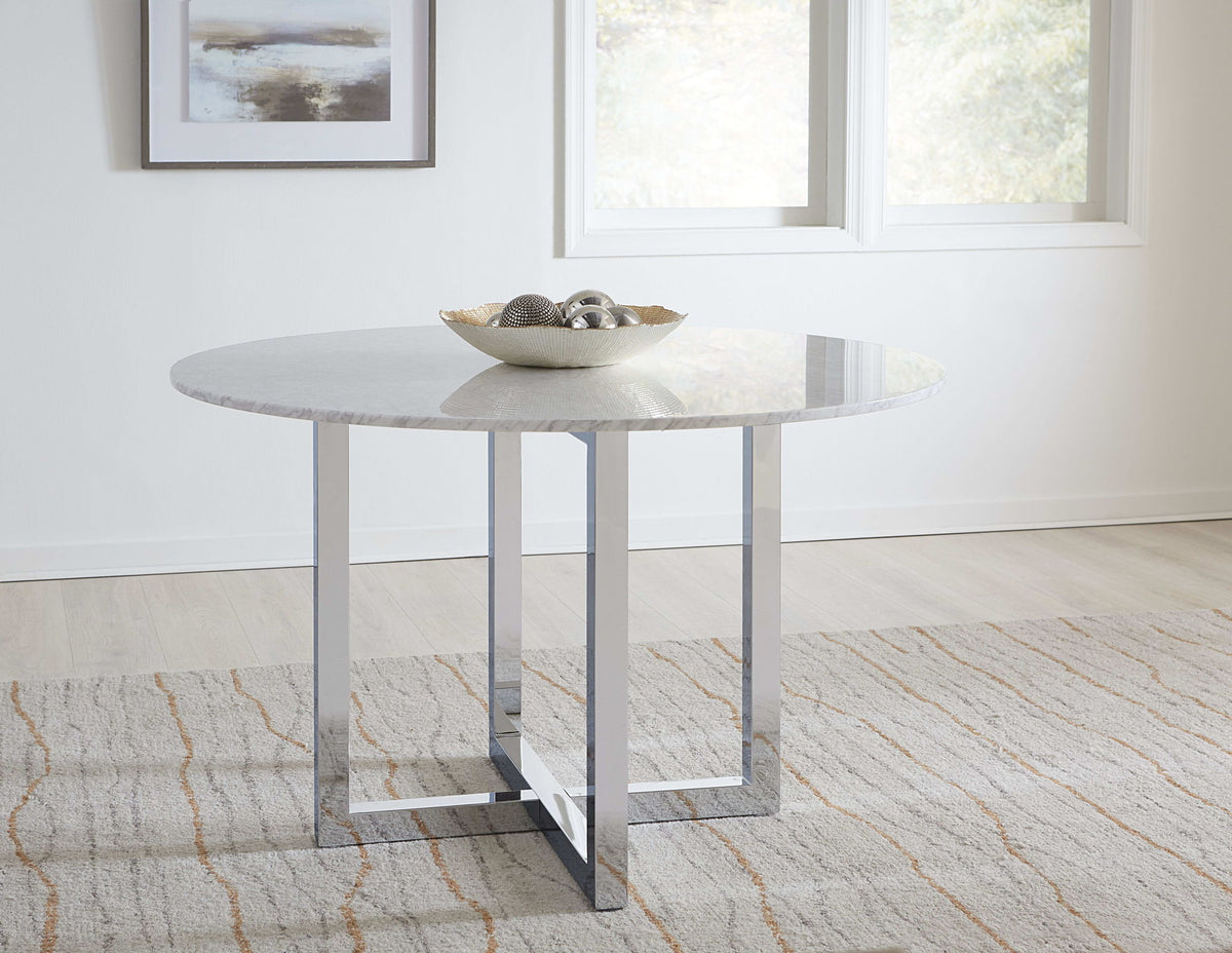 Amalfi - Carrara Marble Top Table
