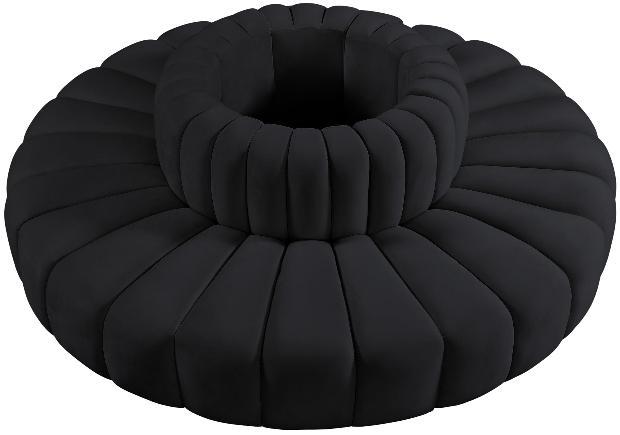 Arc - Velvet 8 Piece Round Modular Sofa
