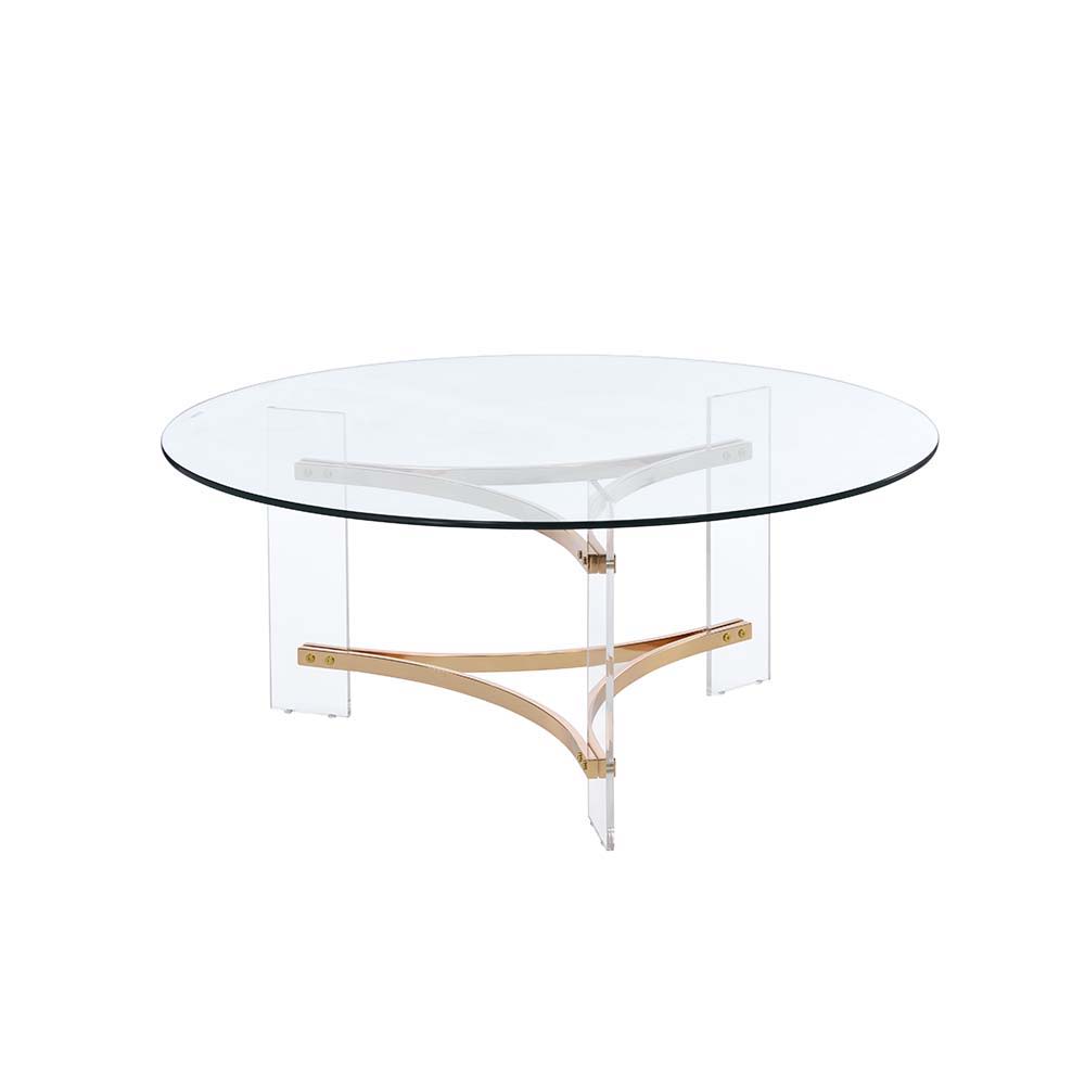 Sosi - Coffee Table - Gold Finish - Urban Living Furniture (Los Angeles, CA)