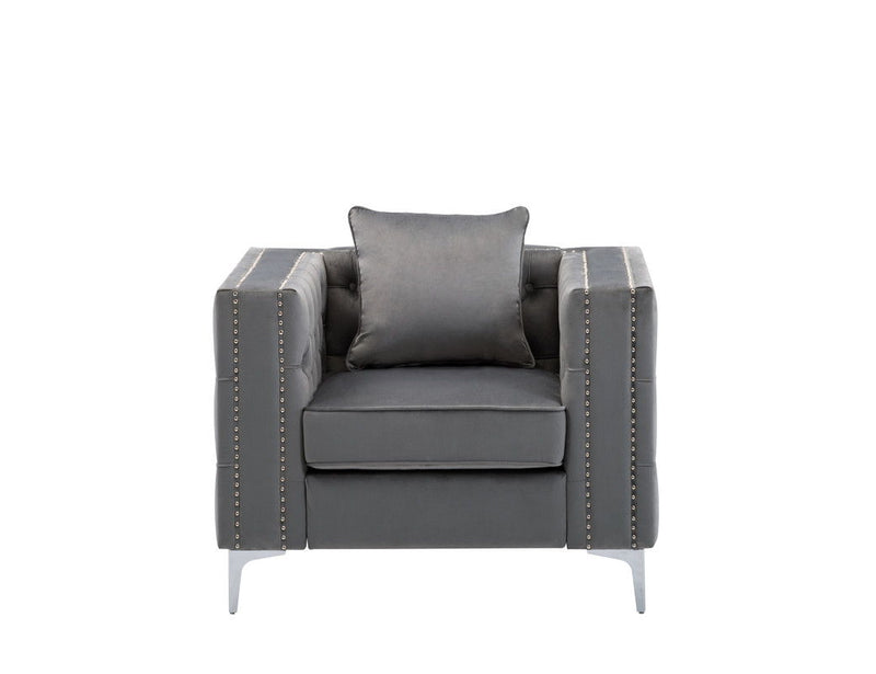 Lorreto - Velvet Chair - Urban Living Furniture (Los Angeles, CA)