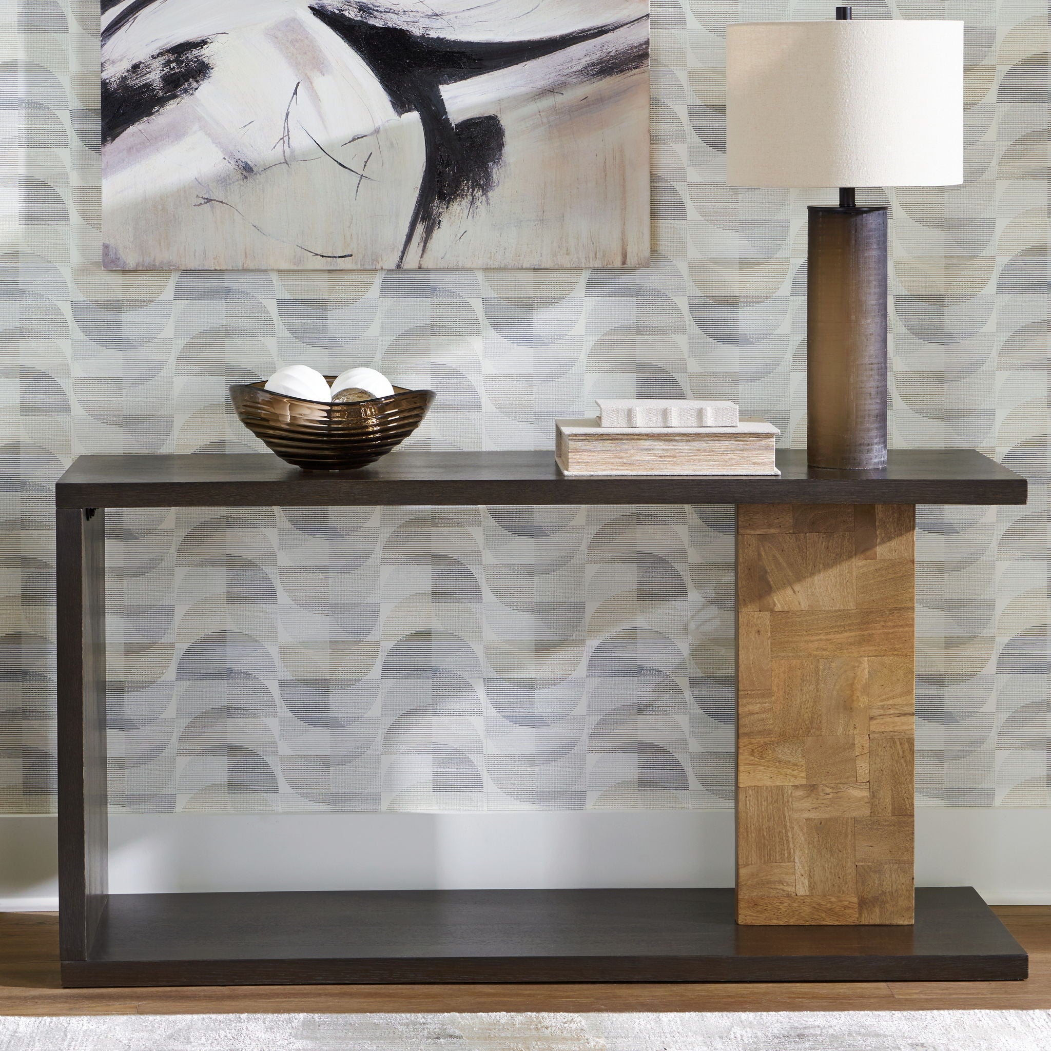 Camlett - Brown - Console Sofa Table - Urban Living Furniture (Los Angeles, CA)