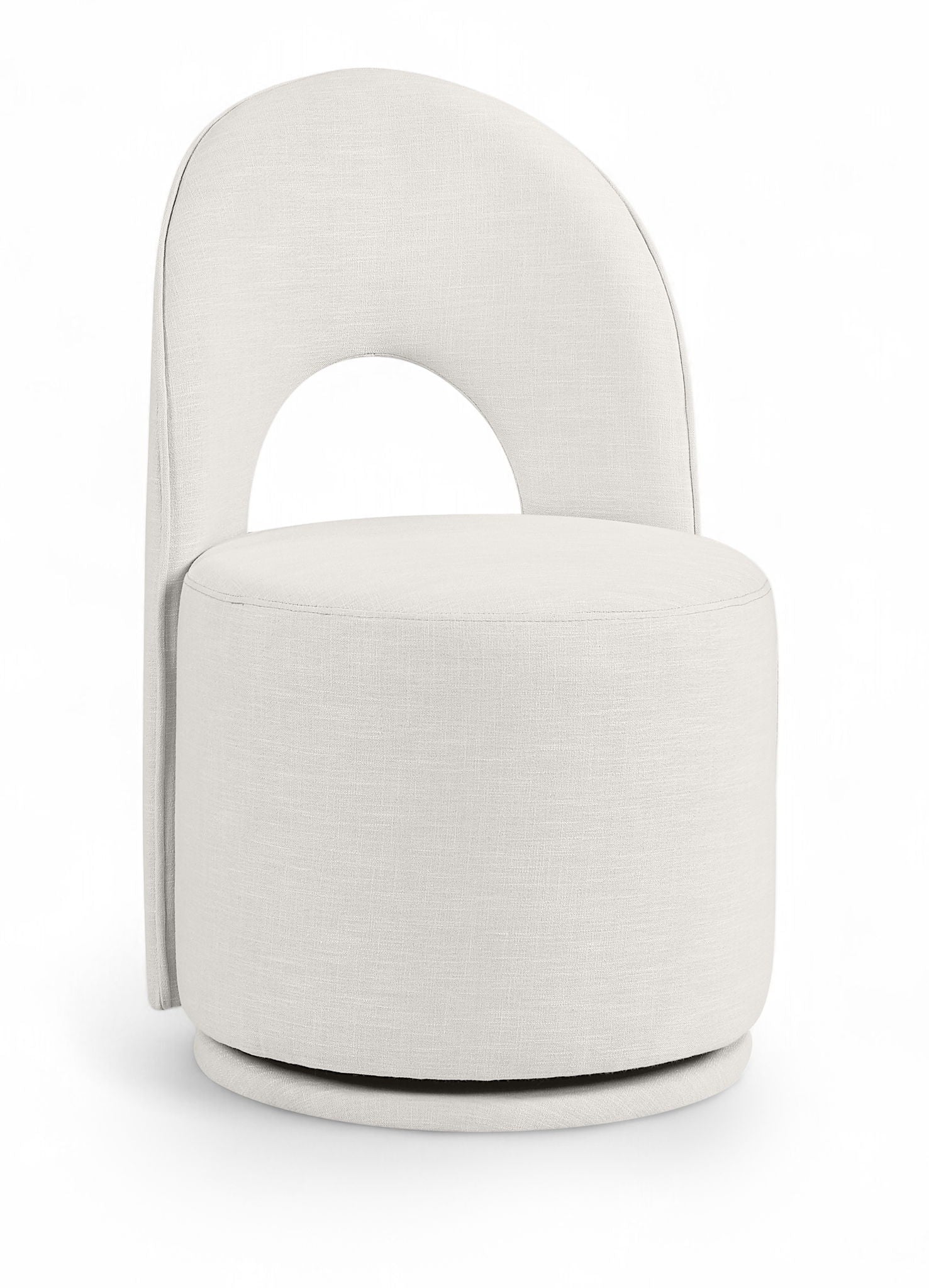 Cirelle - Linen Textured Performance Fabric Dining Chair (Set of 2) - Urban Living Furniture (Los Angeles, CA)