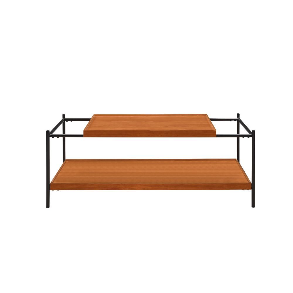 Oaken - Coffee Table - Honey Oak & Black - Urban Living Furniture (Los Angeles, CA)