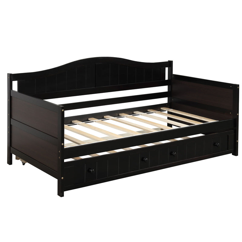 Wooden Daybed, Sofa Bed, No Box Spring Needed