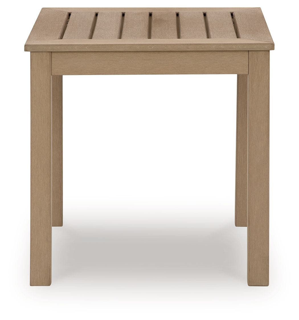 Hallow Creek - Driftwood - Square End Table - Urban Living Furniture (Los Angeles, CA)
