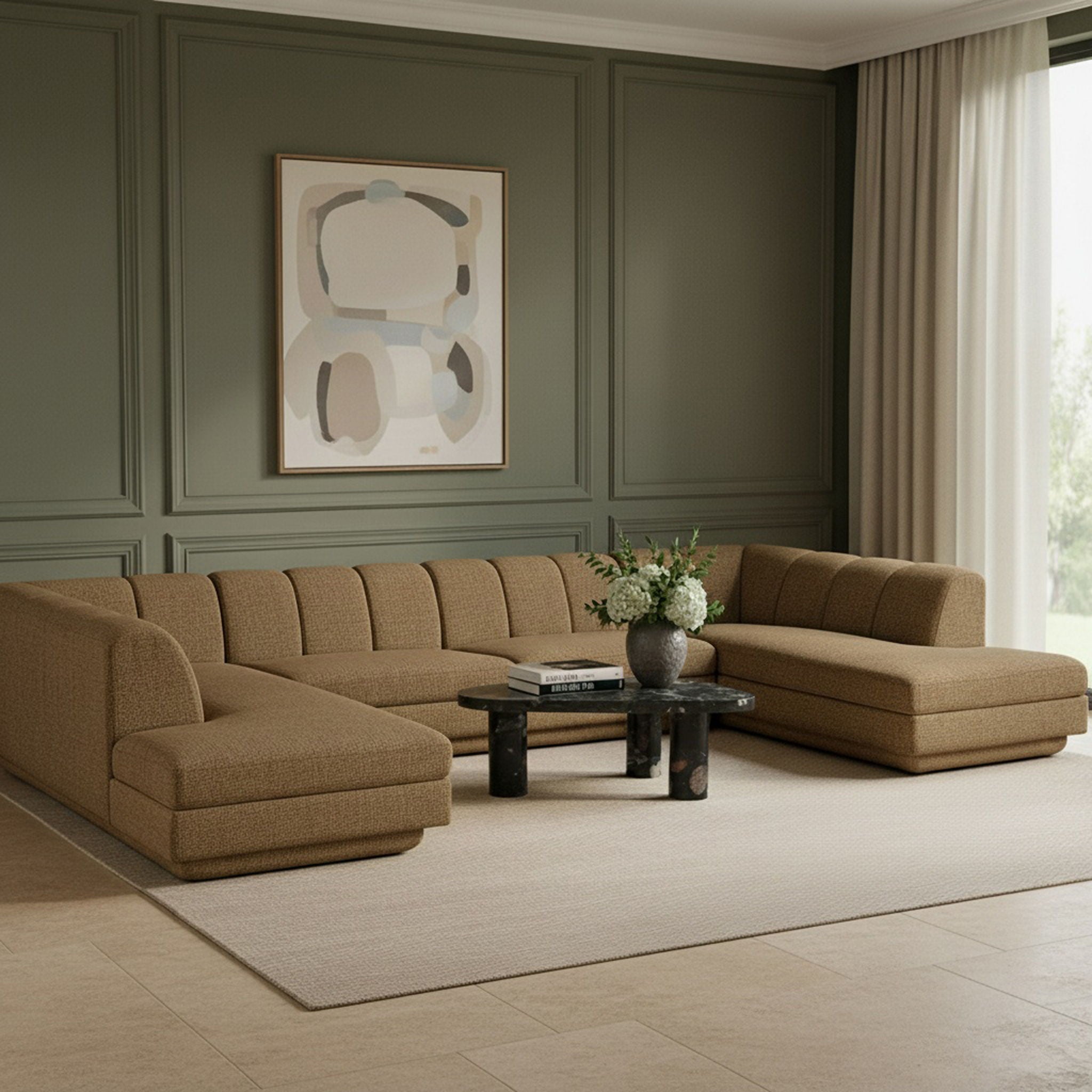 Modari - Sectional - Brown - Urban Living Furniture (Los Angeles, CA)