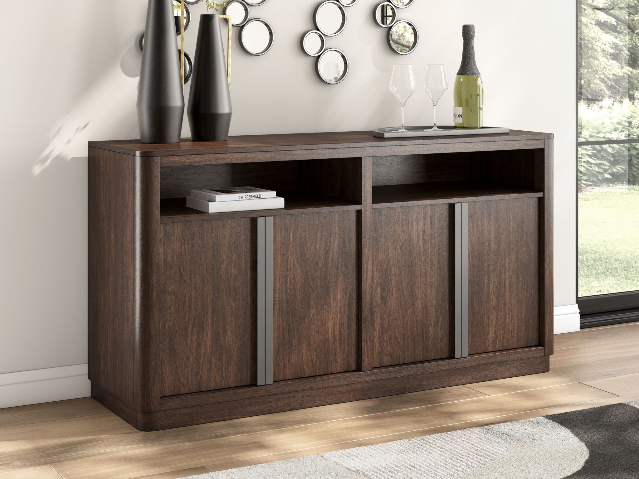Dilenno - Dark Brown - Dining Room Server - Urban Living Furniture (Los Angeles, CA)