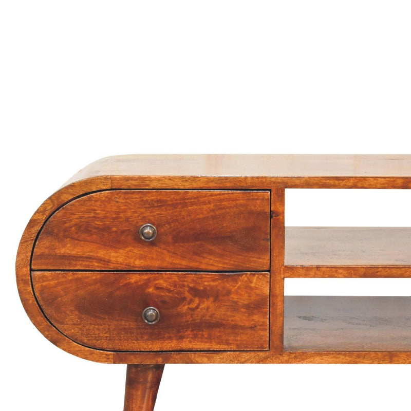 Circular, Media Unit - Chestnut