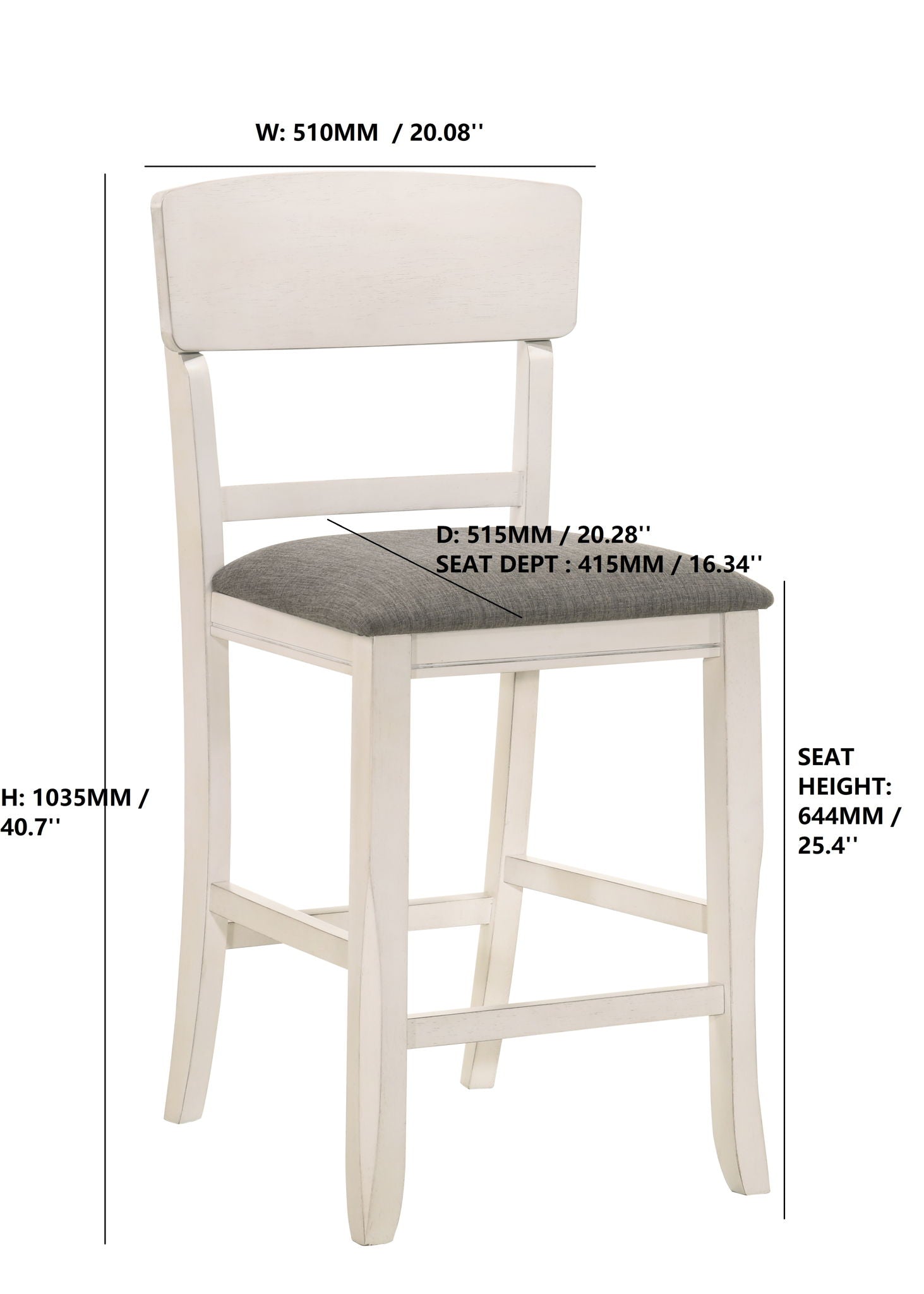 Conner - Counter Height Chair (Set of 2) - Urban Living Furniture (Los Angeles, CA)
