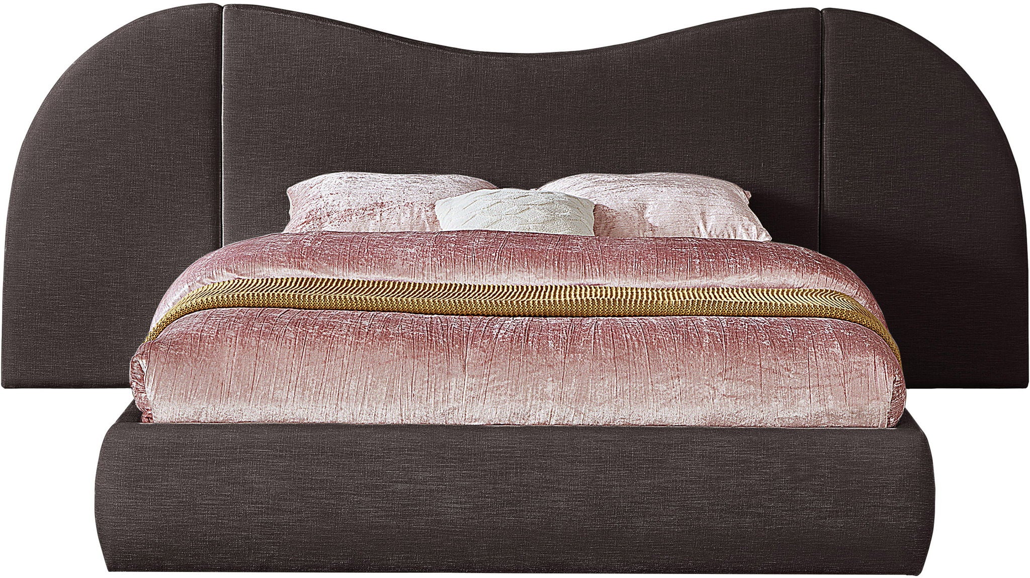 Everest - Linen Fabric Bed - Urban Living Furniture (Los Angeles, CA)