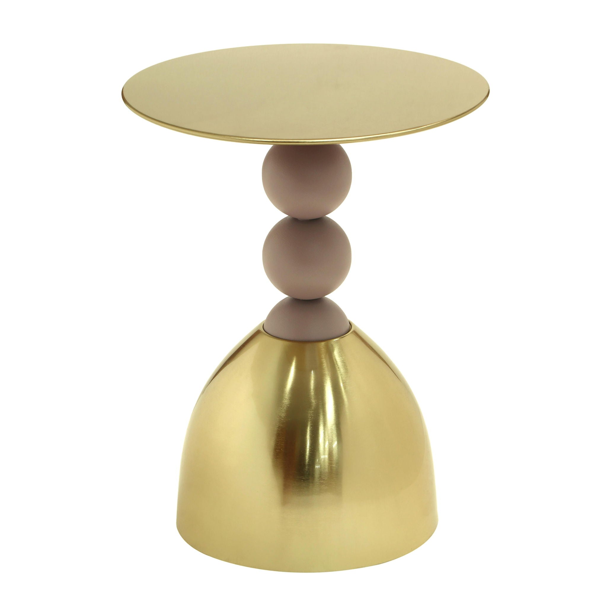 Daleyza - Side Table - Gold - Urban Living Furniture (Los Angeles, CA)