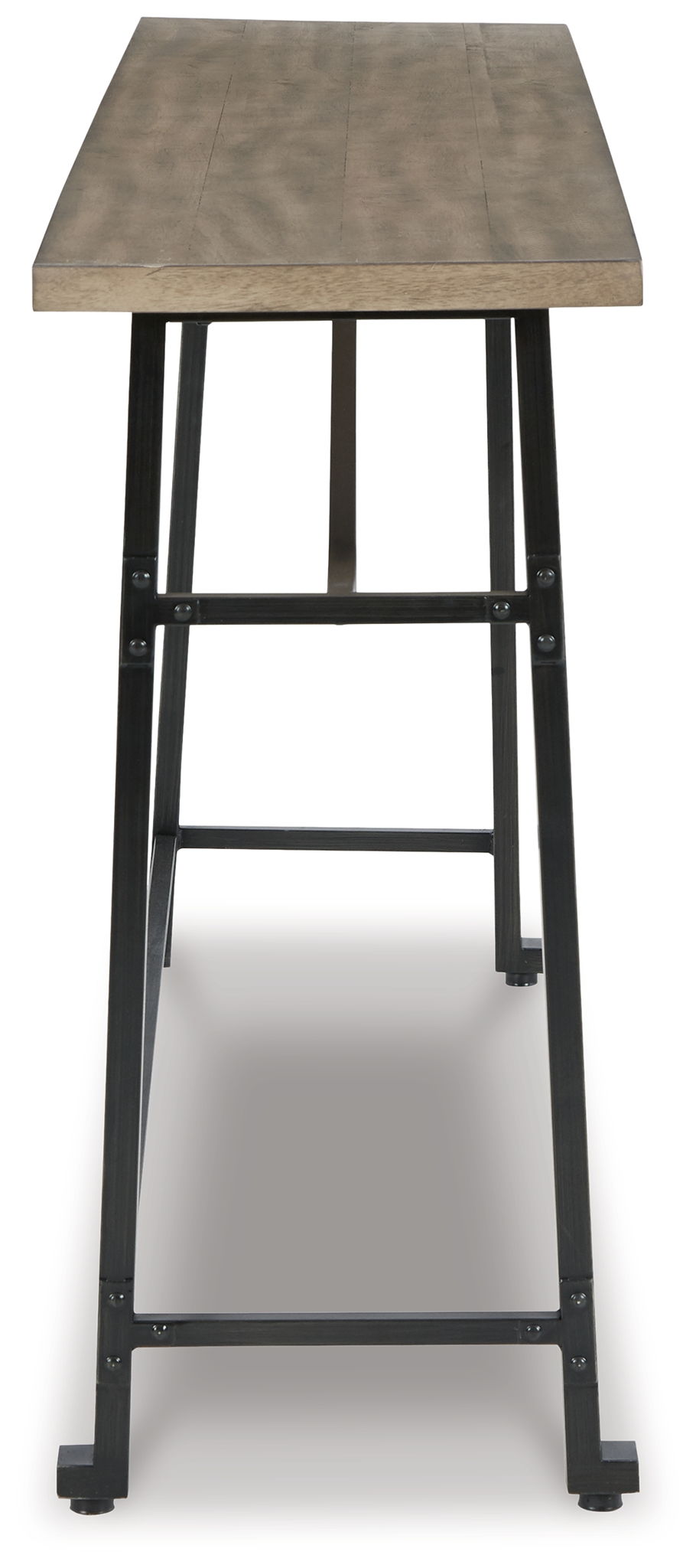 Lesterton - Light Brown / Black - Long Counter Table - Urban Living Furniture (Los Angeles, CA)