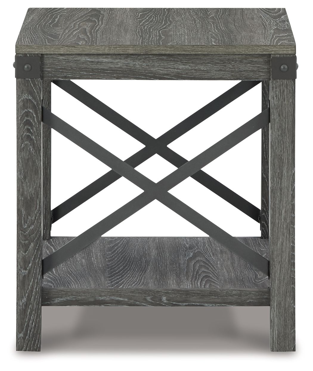 Freedan - Square End Table - Grayish Brown - Urban Living Furniture (Los Angeles, CA)