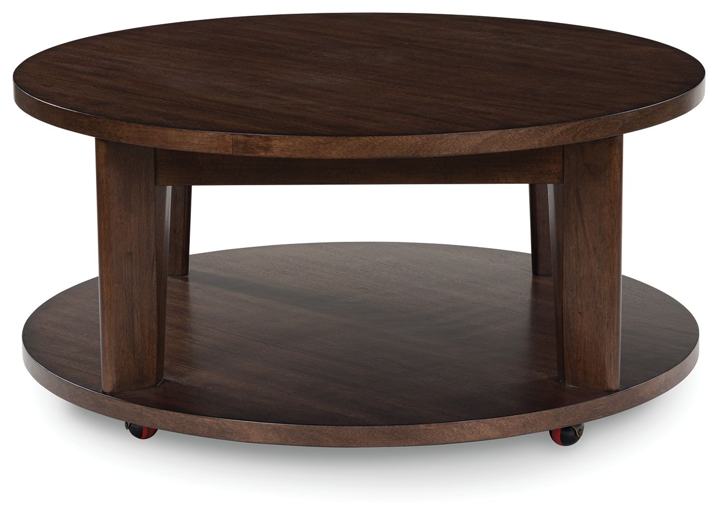 Korestone 2 - Dark Brown - Round Cocktail Table - Urban Living Furniture (Los Angeles, CA)