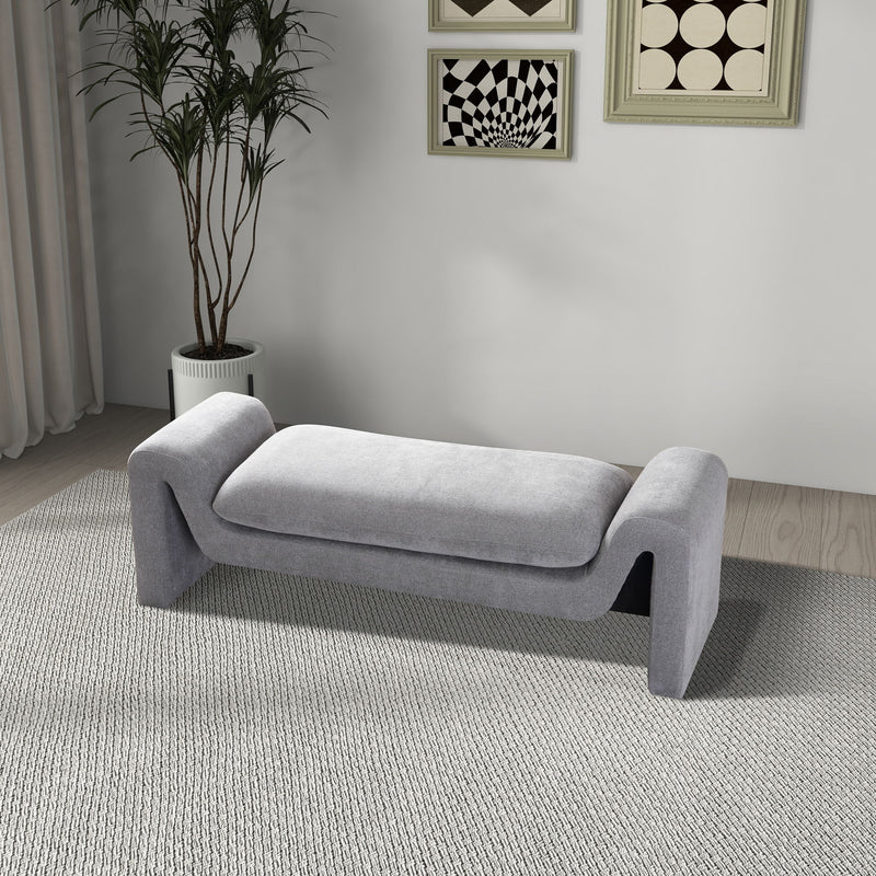 Emory - Bench - Light Gray