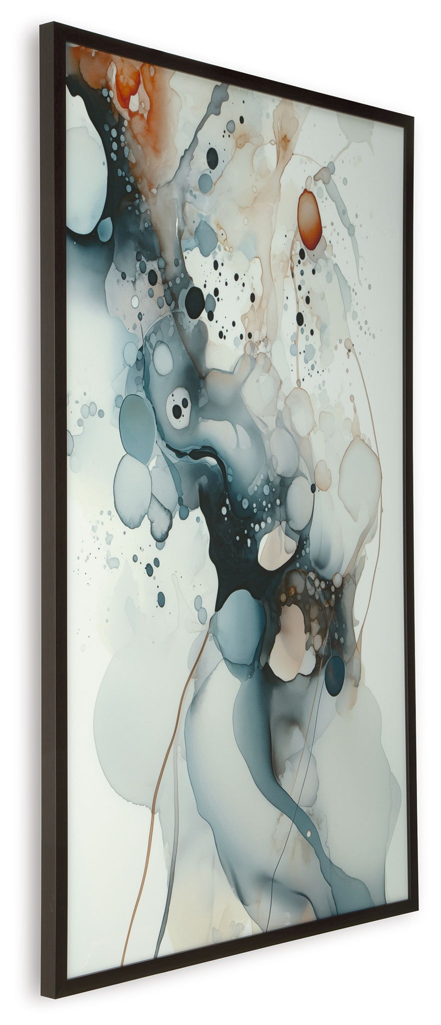 Foxenburg - Blue / Amber / White - Wall Art - Urban Living Furniture (Los Angeles, CA)
