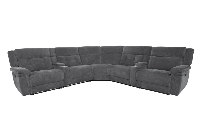 Richland - Modular Power Reclining Sectional With Power Adjustable Headrests