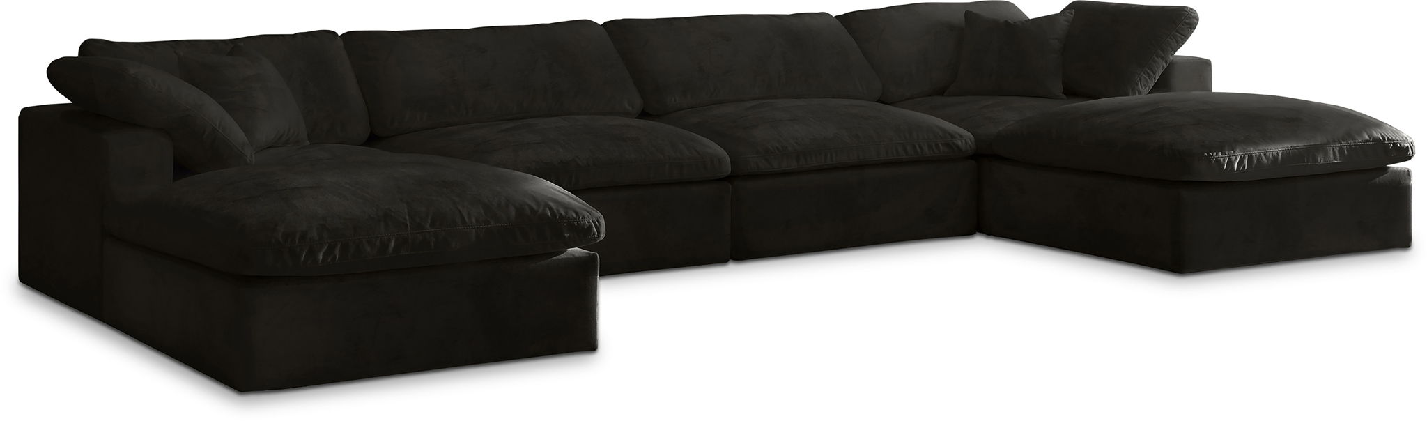 Cozy - 6 Piece Modular Double Chaise Sectional - Urban Living Furniture (Los Angeles, CA)
