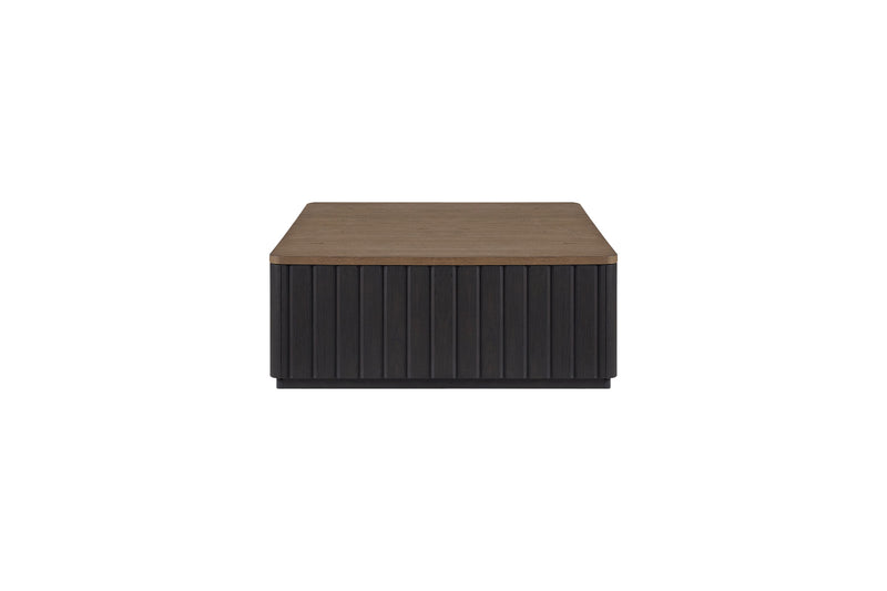 Channel - Cocktail Table With Casters - Black