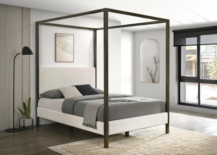 Monroe - Upholstered Canopy Bed - Urban Living Furniture (Los Angeles, CA)