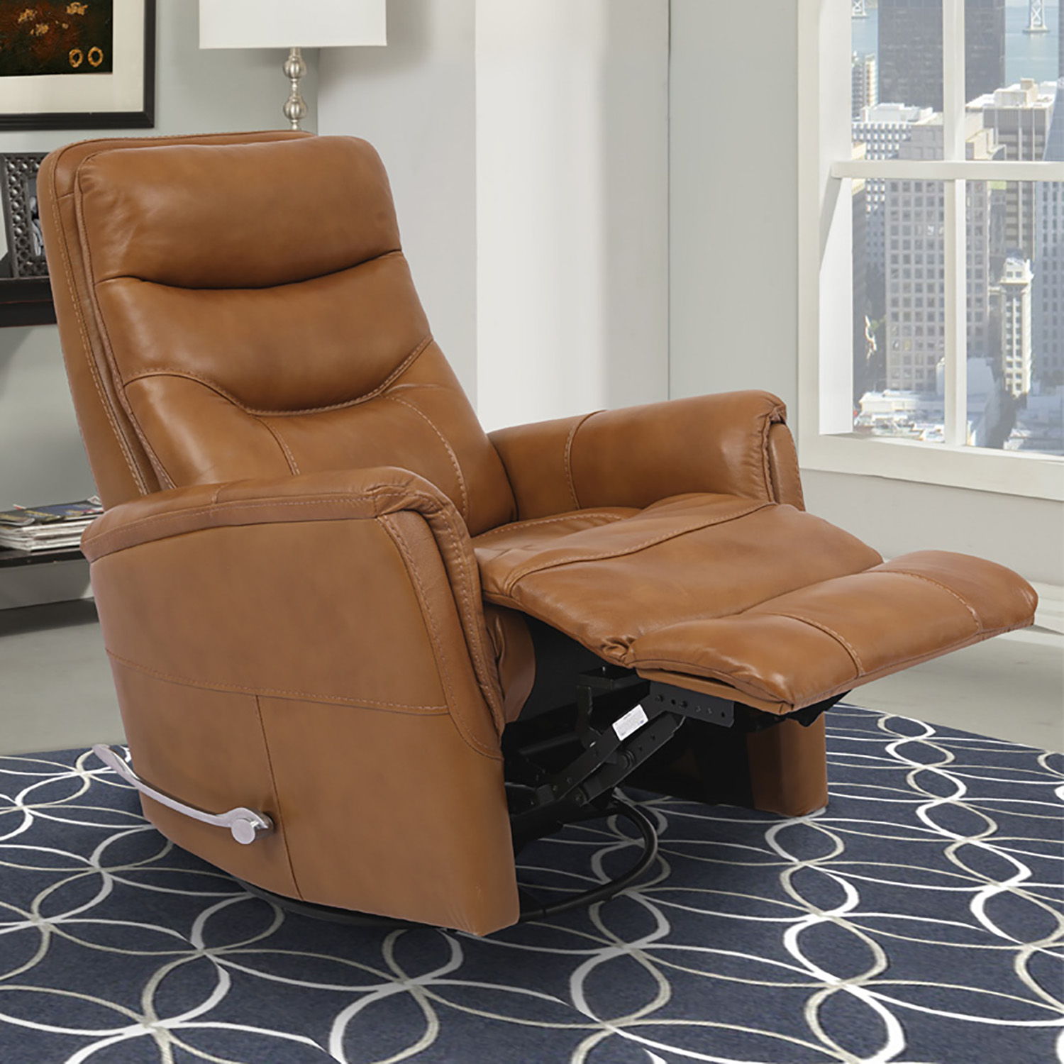 Gemini - Manual Swivel Glider Recliner - Urban Living Furniture (Los Angeles, CA)