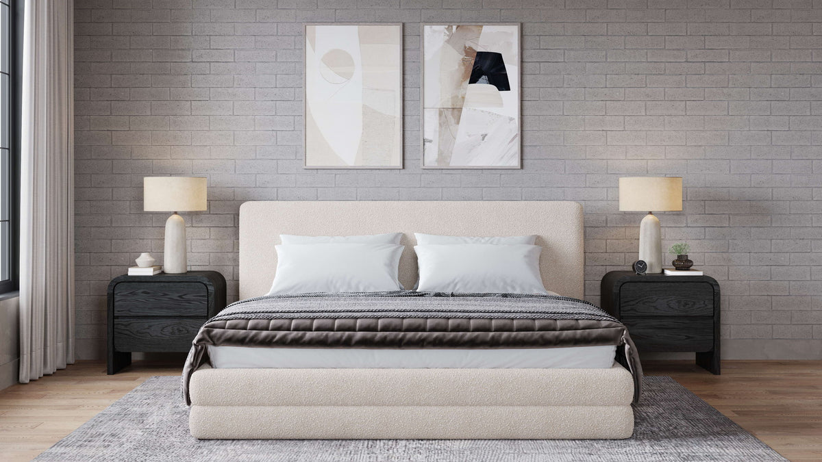 Mika Maya - Upholstered Platform Bed (2026)