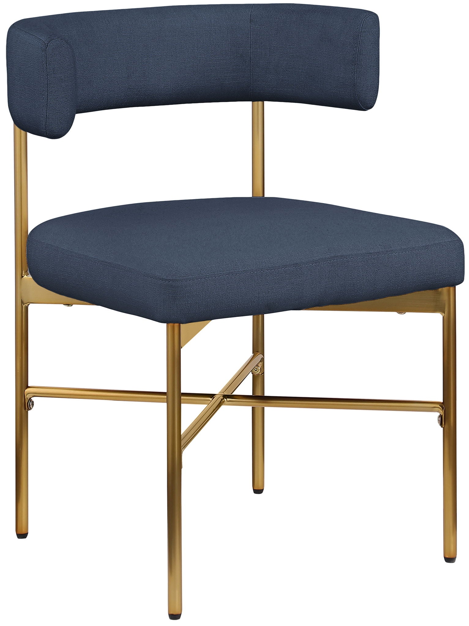 Rivage - Durable Dining Chair With Gold Frame (Set of 2) - Urban Living Furniture (Los Angeles, CA)