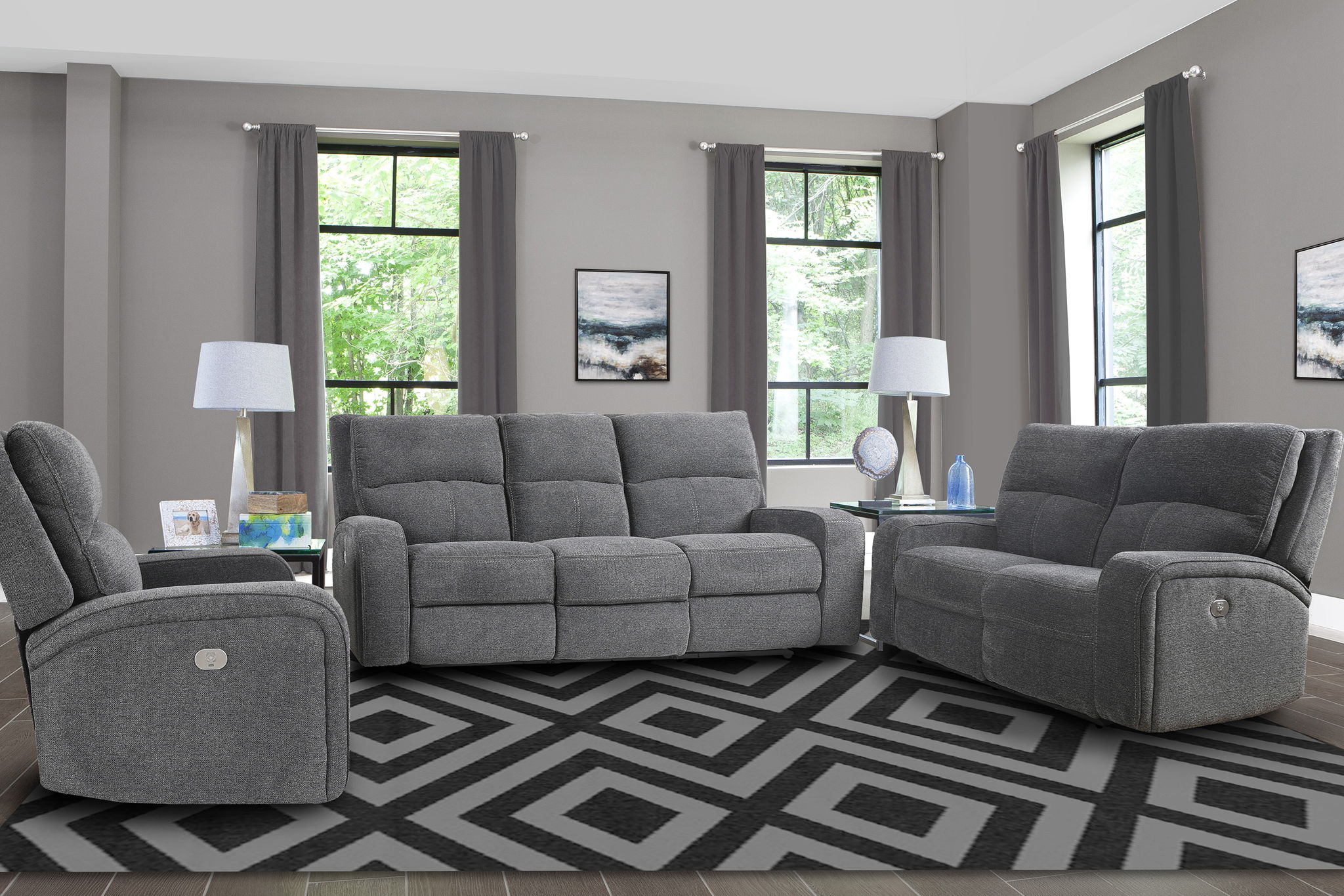 Polaris - Power Recliner - Urban Living Furniture (Los Angeles, CA)