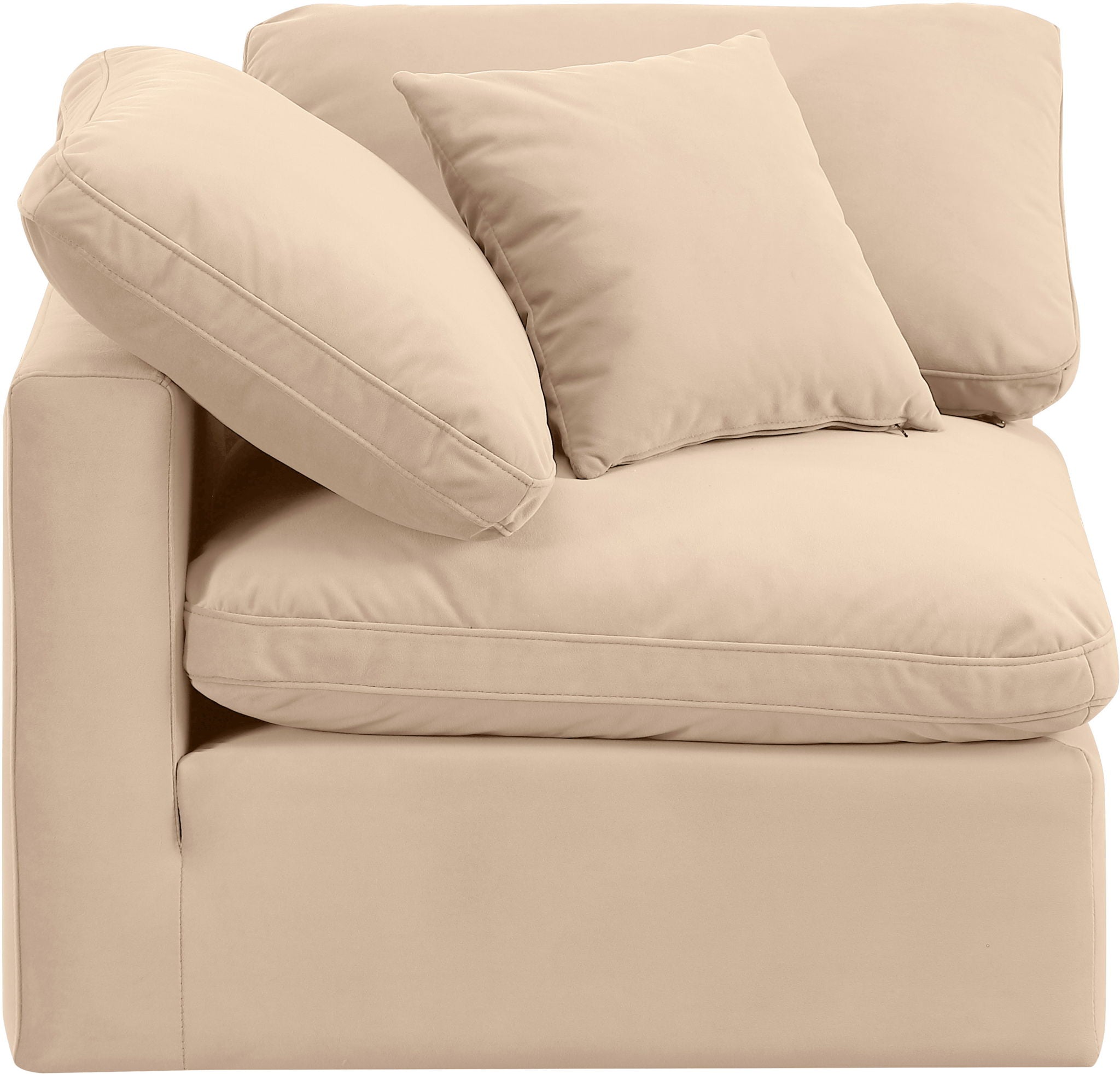 Indulge - Velvet Corner Chair - Urban Living Furniture (Los Angeles, CA)