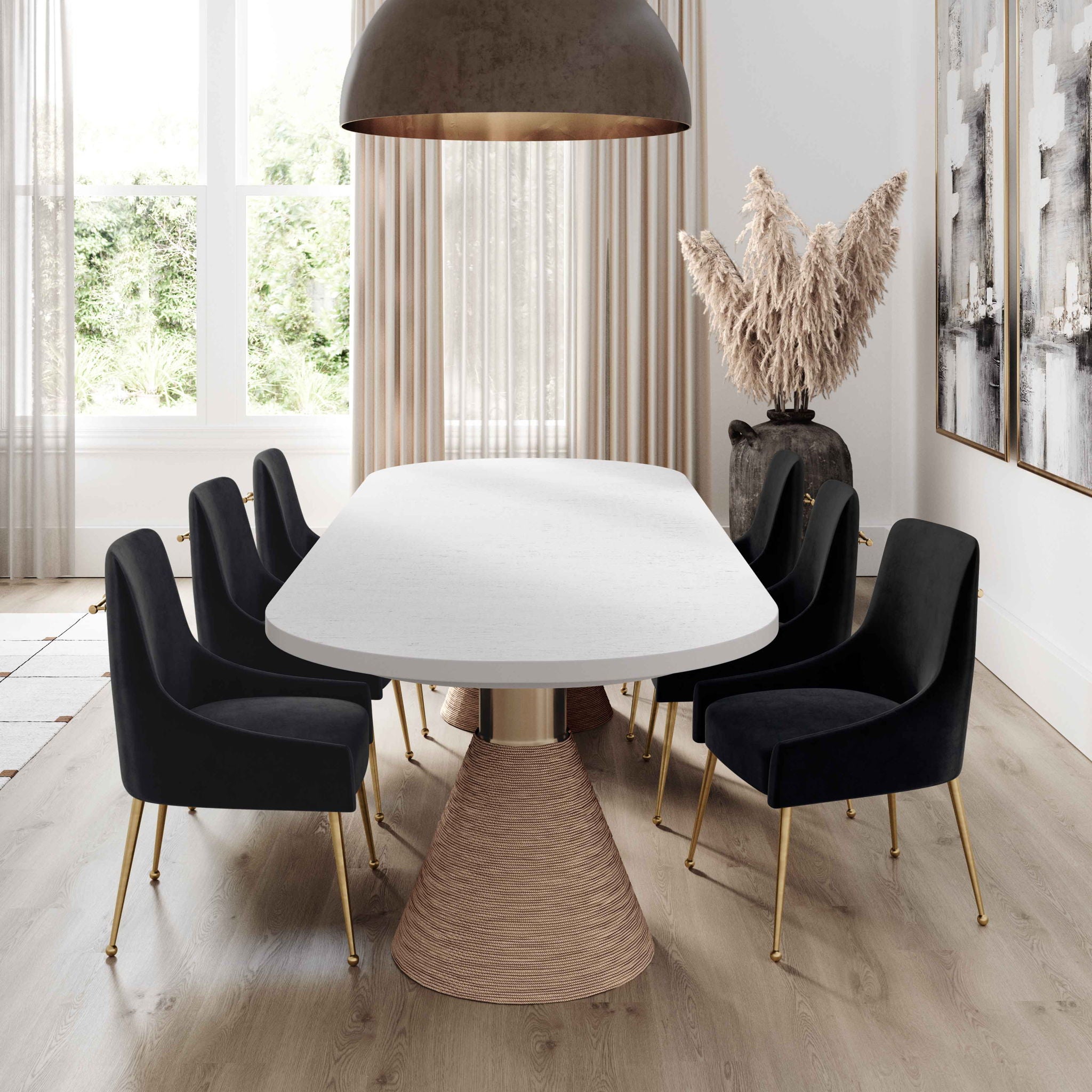 Rishi - Rope Oval Table - Urban Living Furniture (Los Angeles, CA)