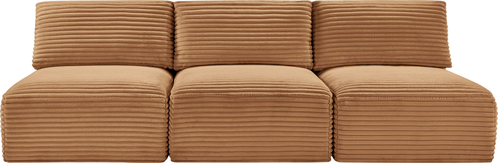 Shaggy - Fabric 3 Seat Modular Armless Sofa - Urban Living Furniture (Los Angeles, CA)
