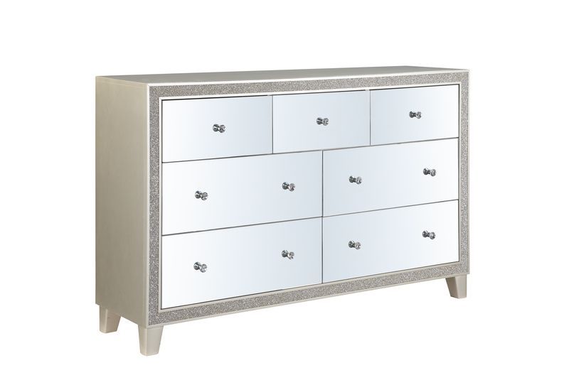 Sliverfluff - Dresser - Mirrored & Champagne Finish - Urban Living Furniture (Los Angeles, CA)