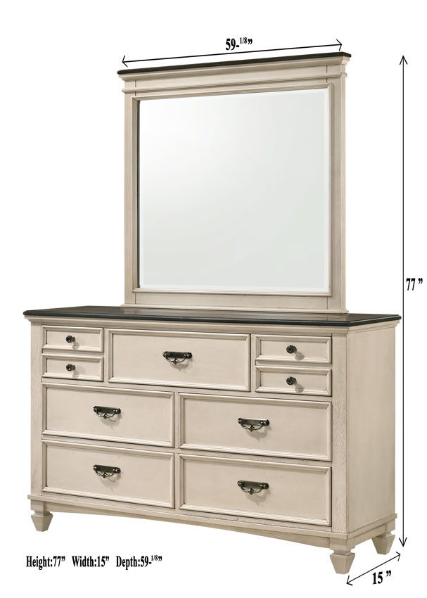 Sawyer - Dresser, Mirror - Urban Living Furniture (Los Angeles, CA)