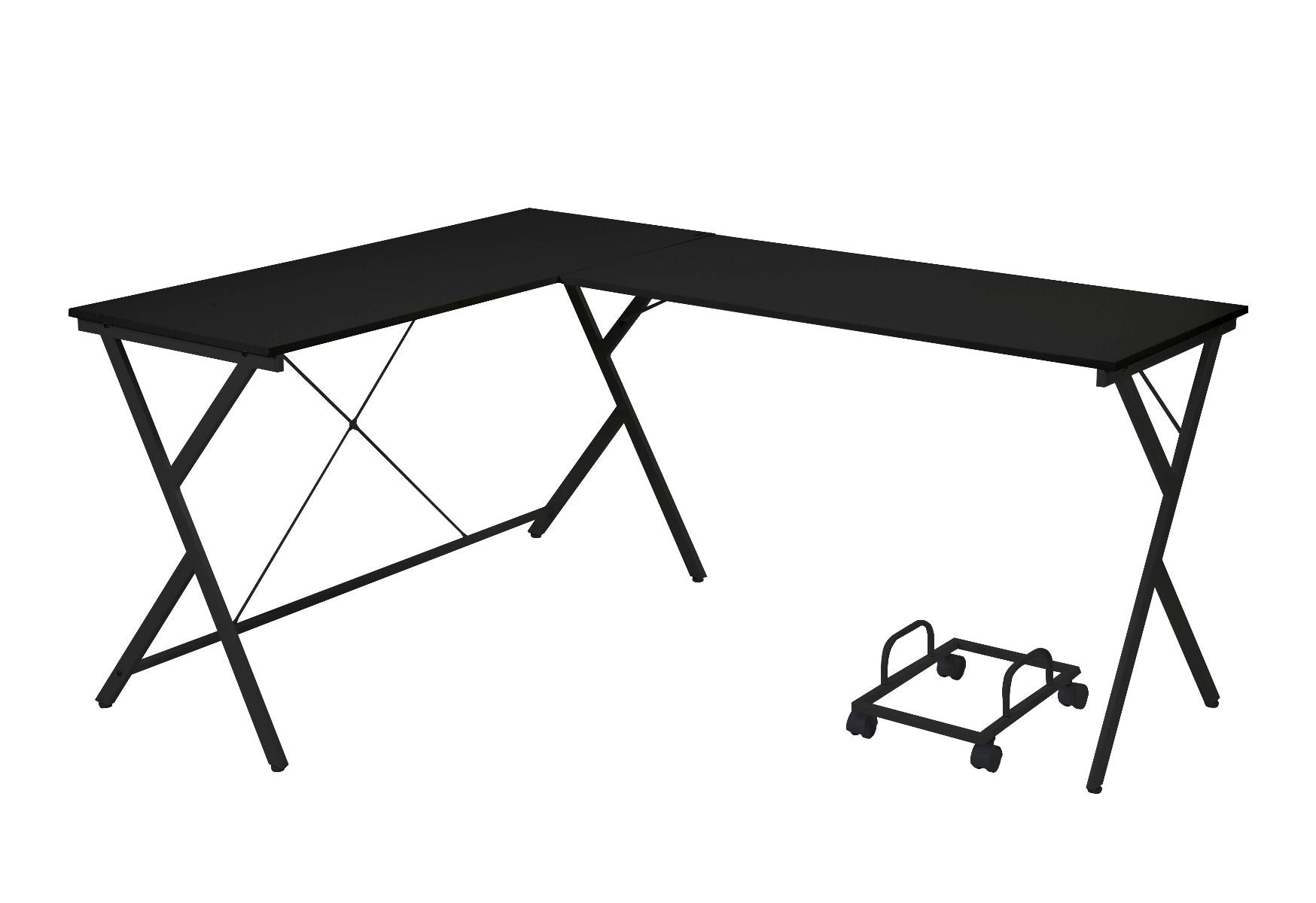 Dazenus - Desk - Black Finish - Urban Living Furniture (Los Angeles, CA)