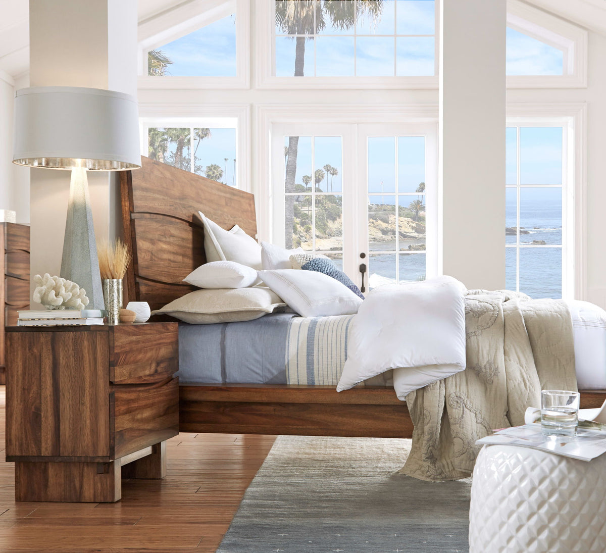 Ocean - Solid Wood Platform Bed