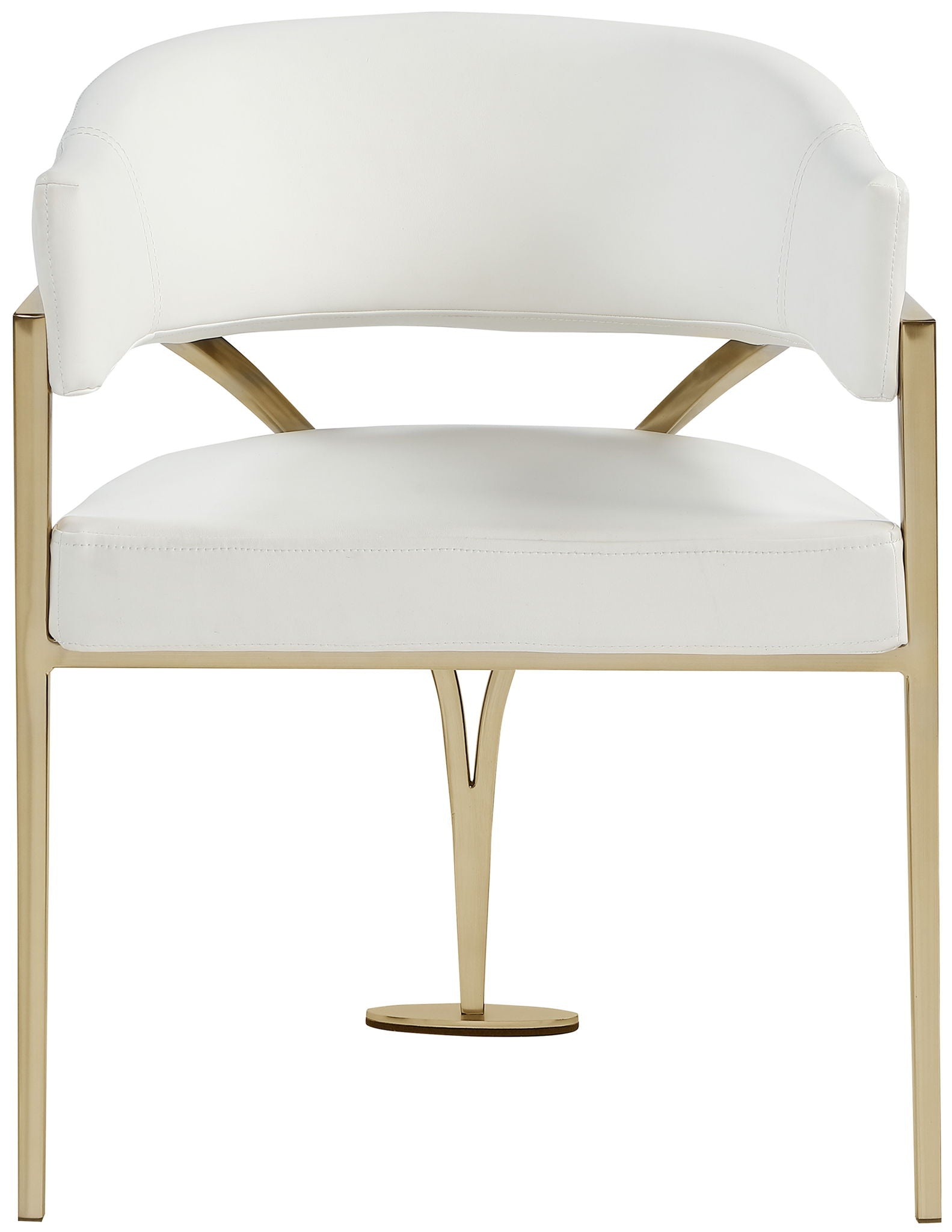Madelyn - Dining Chair (Set of 2) - Brushed Brass - Urban Living Furniture (Los Angeles, CA)
