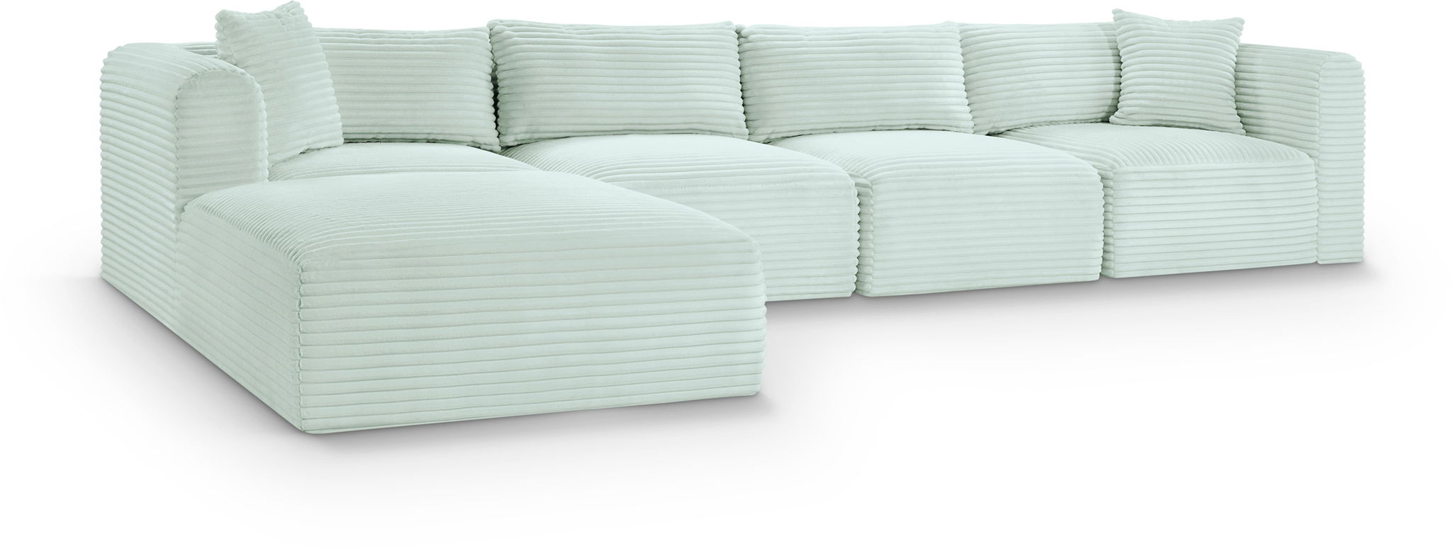 Shaggy - 5 Piece Modular Sectional With Ottoman - Urban Living Furniture (Los Angeles, CA)
