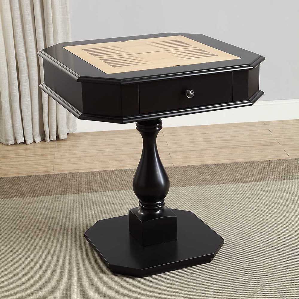 Bishop - Wood Game Table - Black - Urban Living Furniture (Los Angeles, CA)