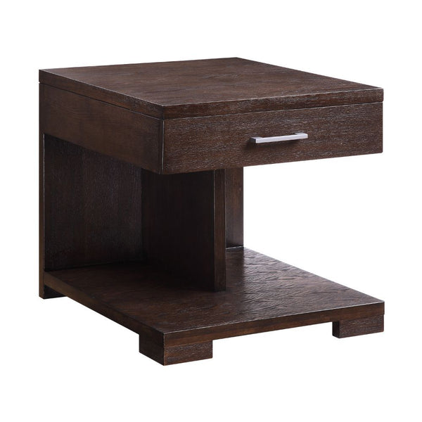 Niamey - End Table - Walnut - Urban Living Furniture (Los Angeles, CA)