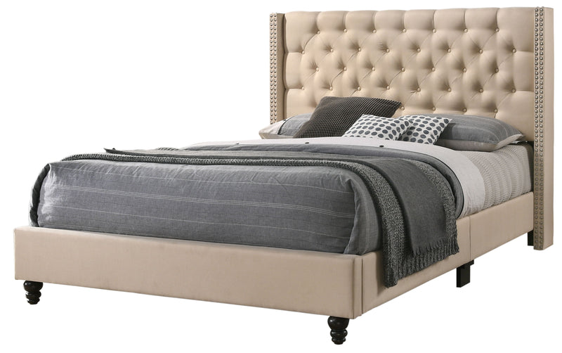 Nailhead Bed Transitional Vibrant - Urban Living Furniture (Los Angeles, CA)