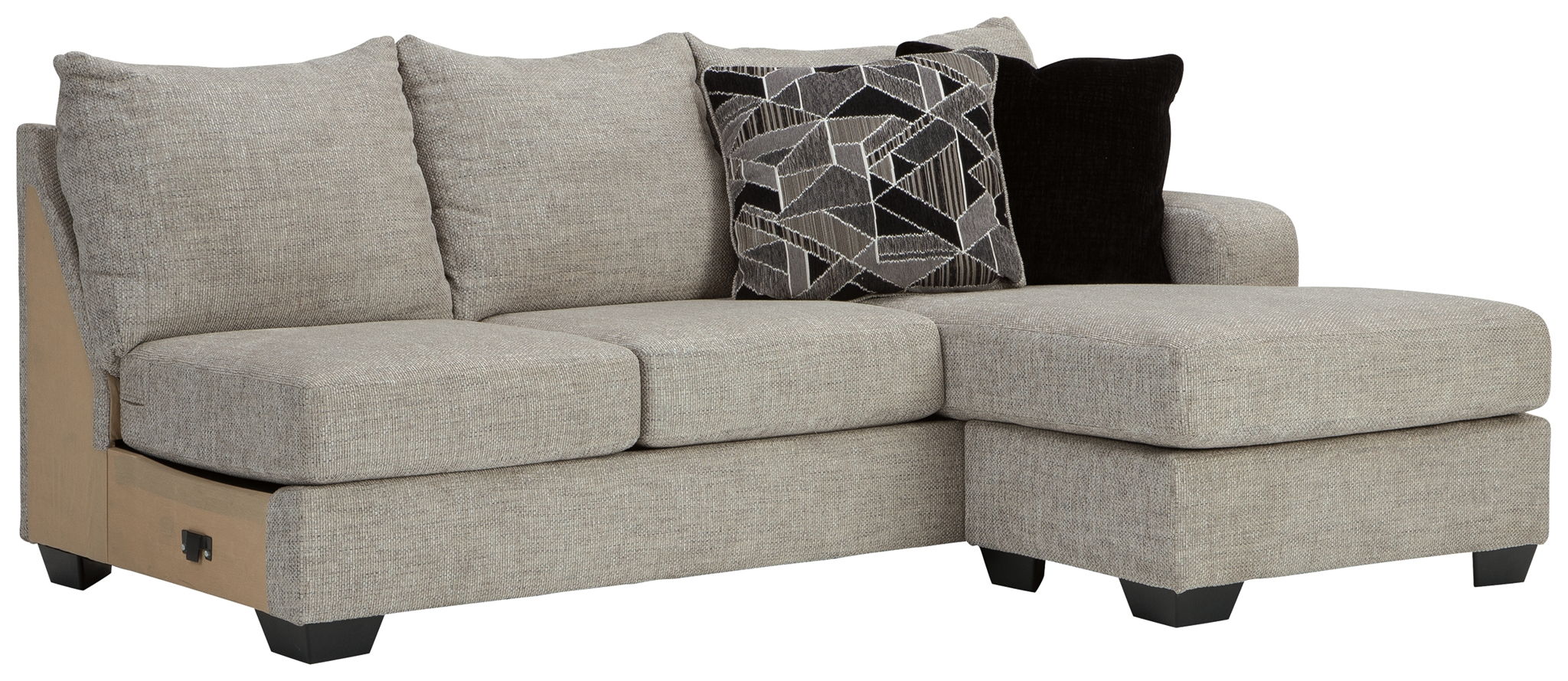Megginson - Storm - RAF Sofa Chaise - Urban Living Furniture (Los Angeles, CA)