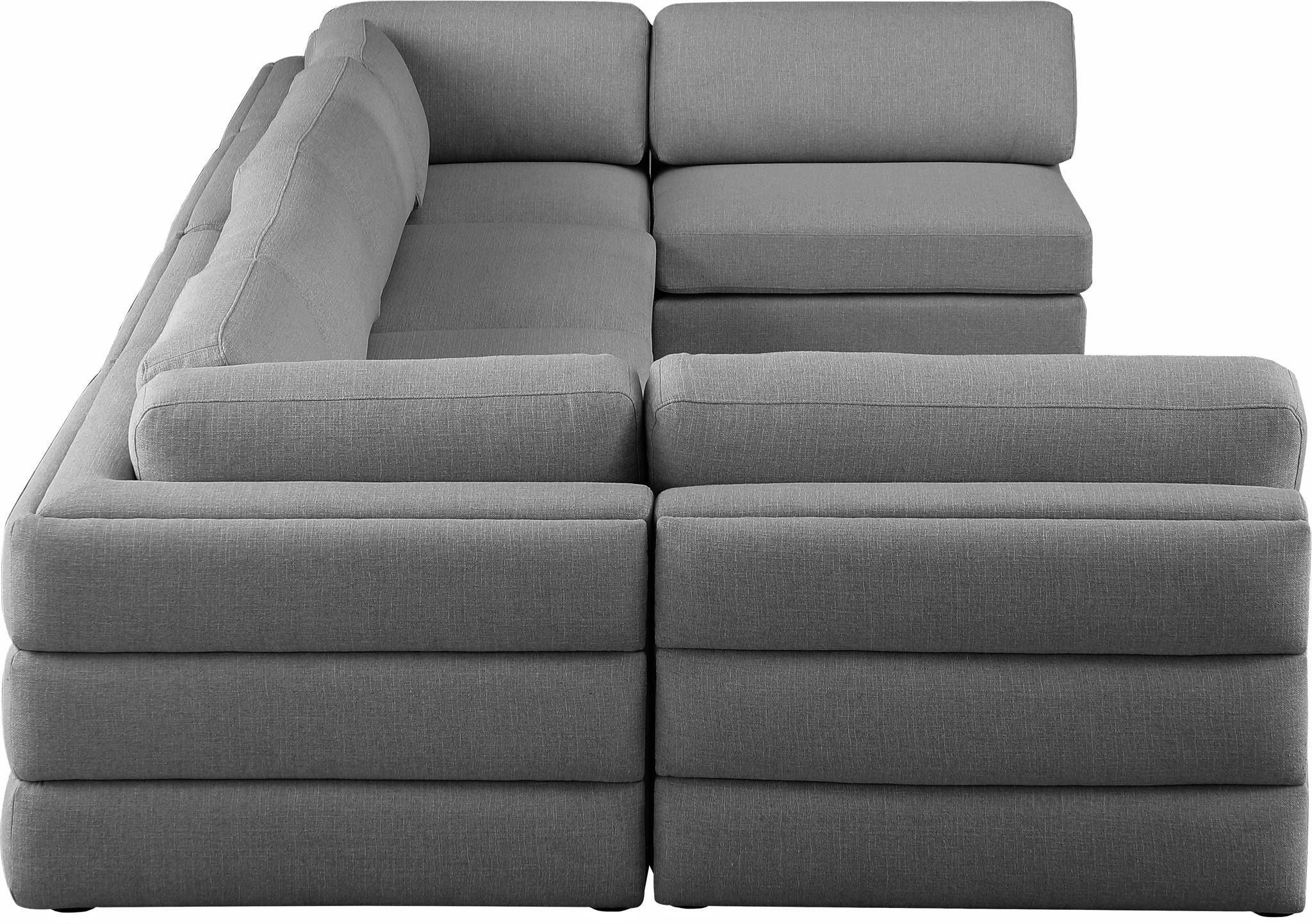 Beckham - 6 Piece Modular U-Shaped Armless Sectional - Urban Living Furniture (Los Angeles, CA)