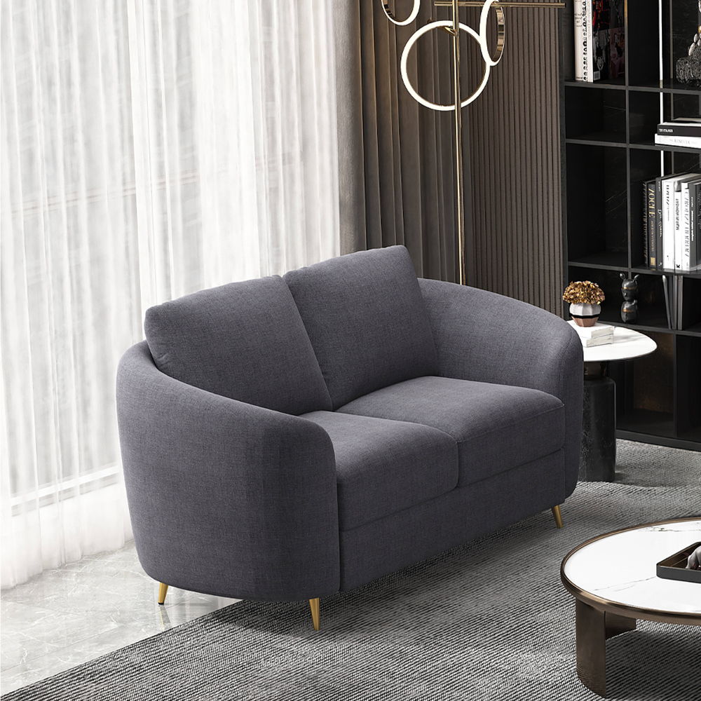 Yuina - Loveseat - Gray Linen - Urban Living Furniture (Los Angeles, CA)