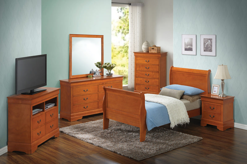 Panel Sleigh Bed - Urban Living Furniture (Los Angeles, CA)