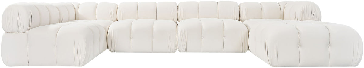Orin - 6 Piece Modular Sectional (3 Modular Chairs, 2 Corner Chairs & Ottoman)