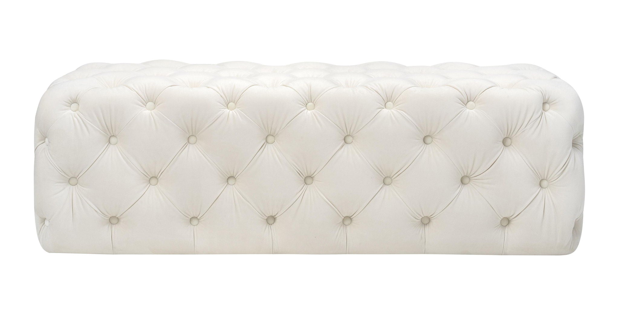 Kaylee - Velvet Ottoman - Urban Living Furniture (Los Angeles, CA)