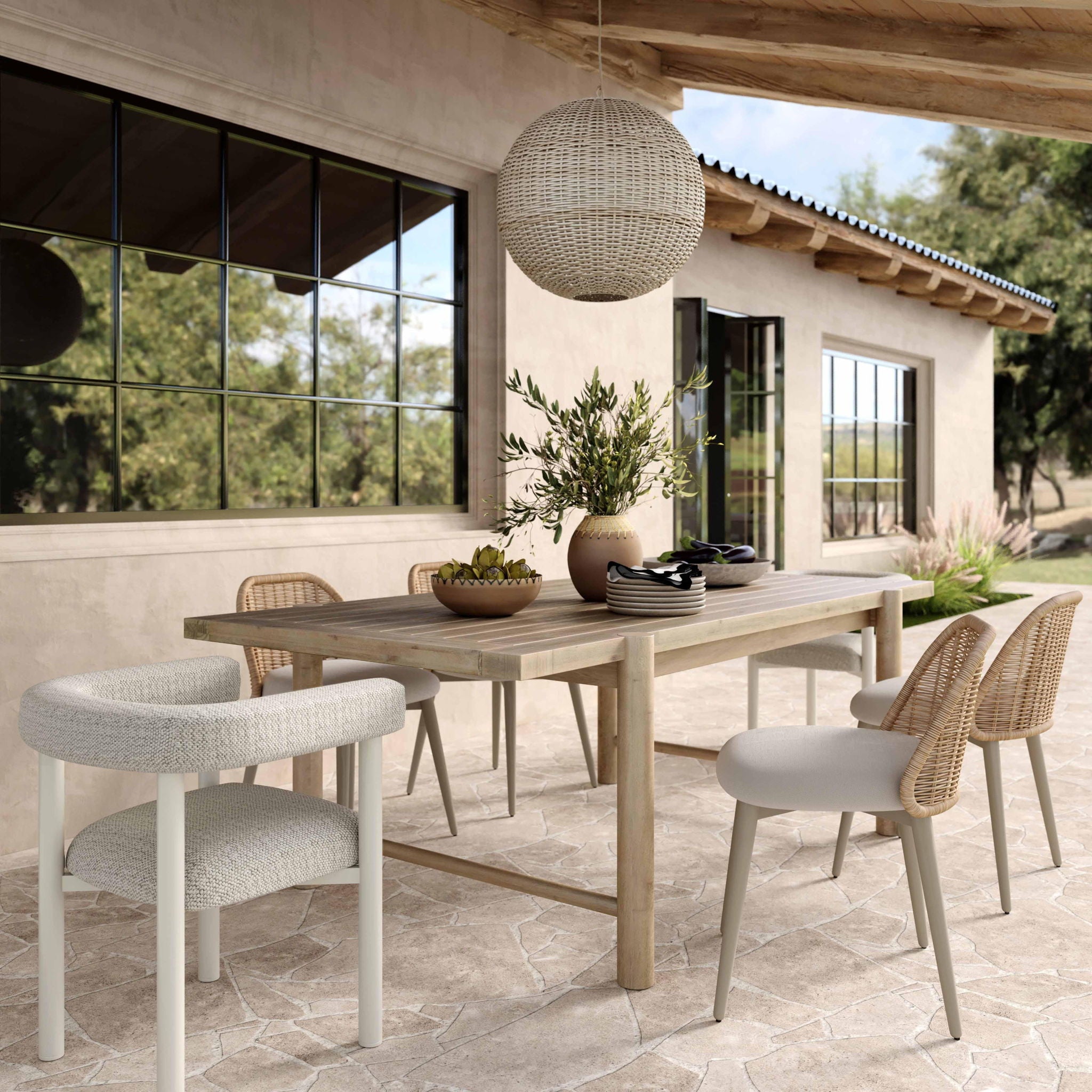 Alexa - Outdoor Dining Chair - Urban Living Furniture (Los Angeles, CA)