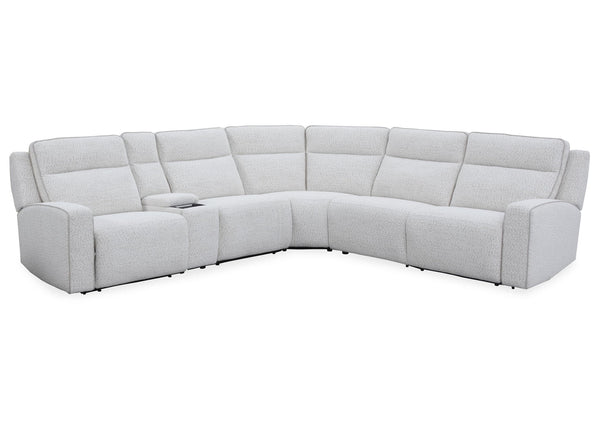 Lancaster - Power Right Arm Facing Zero Gravity Recliner - Fluffy River Rock