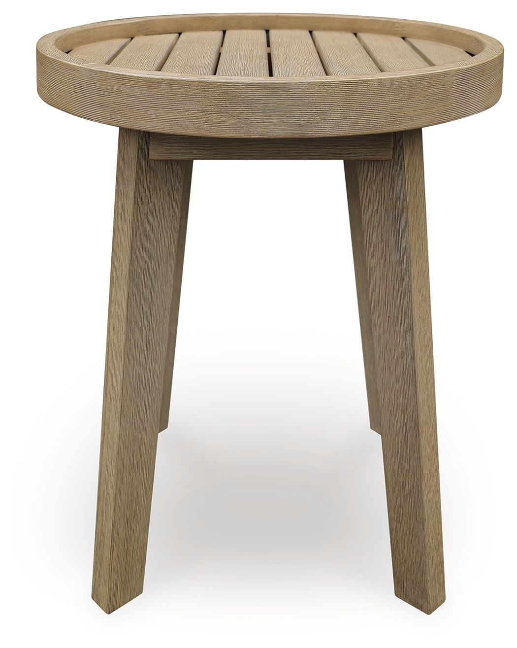 Marina Sun - Beige - Round End Table - Urban Living Furniture (Los Angeles, CA)