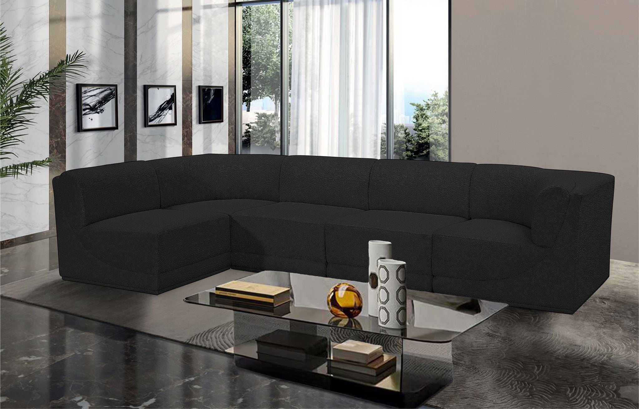 Ollie - 5 Piece Modular Sectional - Urban Living Furniture (Los Angeles, CA)